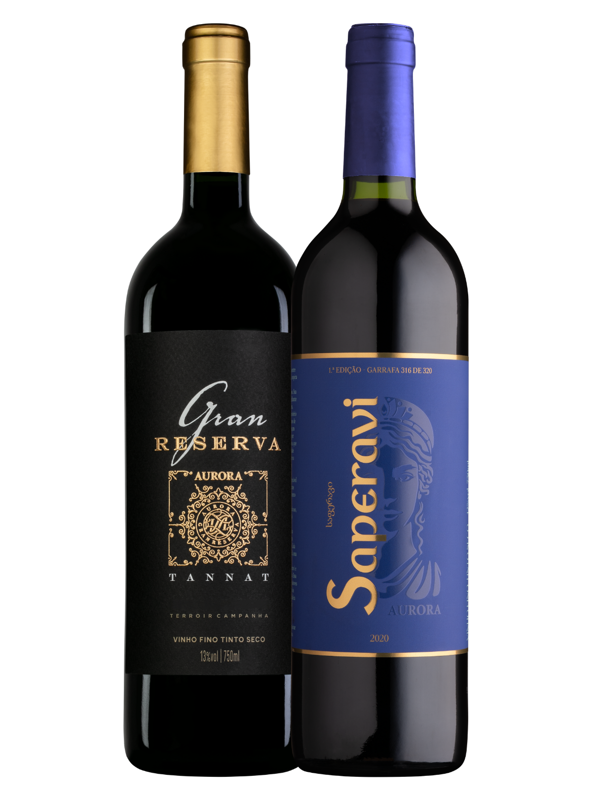 Box Aurora 9: Vinho Gran Reserva Tannat e Saperavi