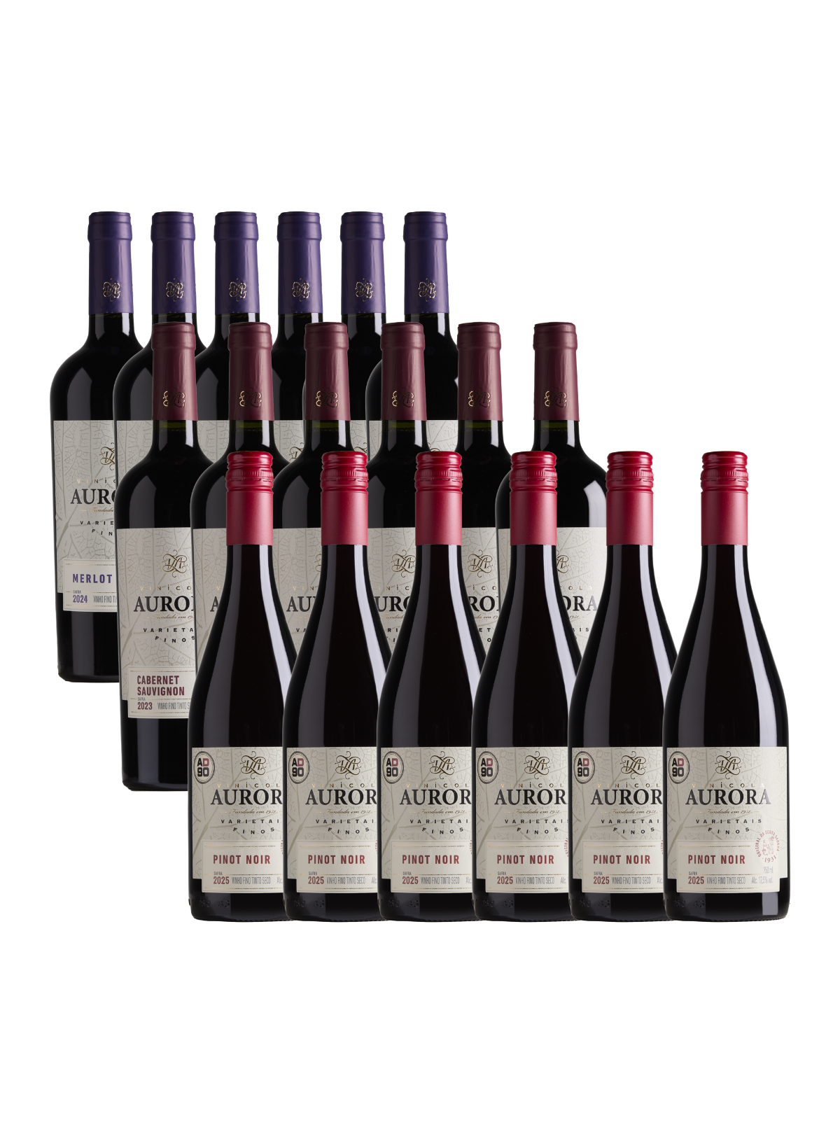 Box Varietal Cabernet, Pinot e Merlot - 18Un