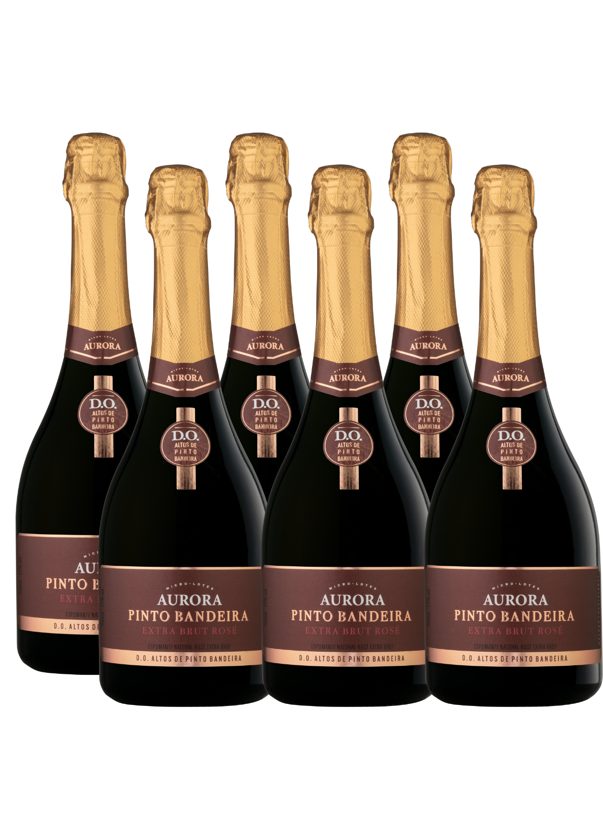 Aurora Pinto Bandeira Extra Brut Rosé - 6un