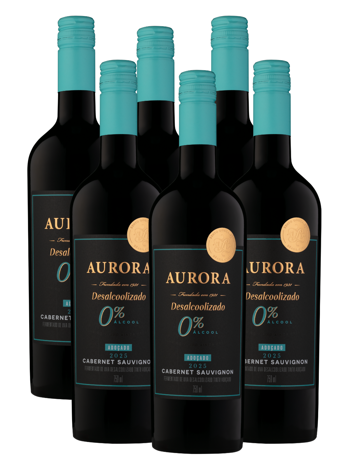 Aurora Desalcoolizado Cabernet Adoçado - 6un