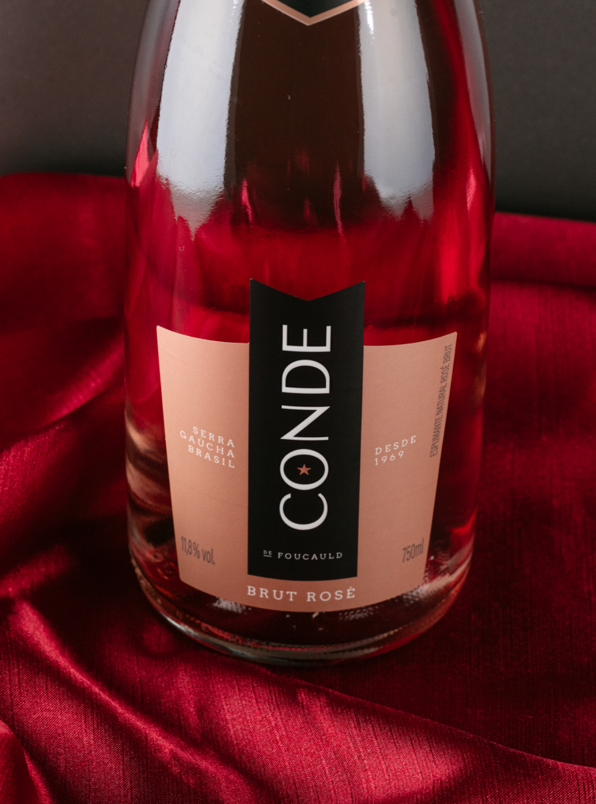Espumante Conde de Foucauld Brut Rosé