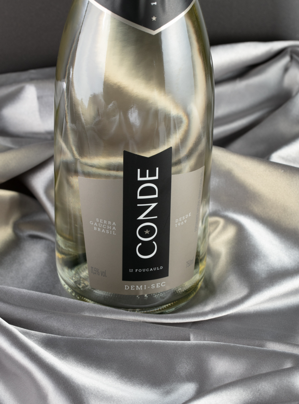 Espumante Conde de Foucauld Demi-Sec Branco