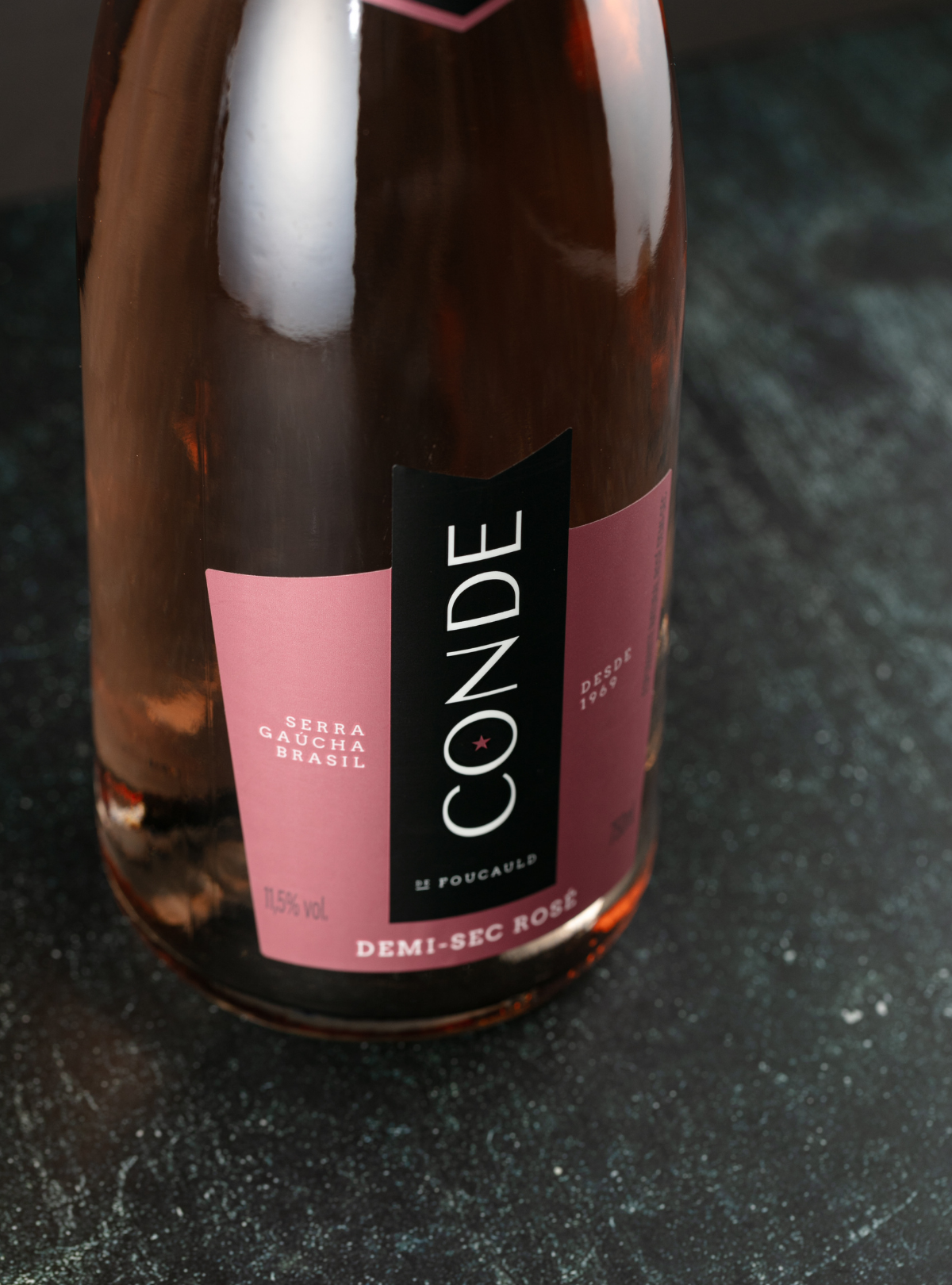 Espumante Conde de Foucauld Demi-Sec Rosé