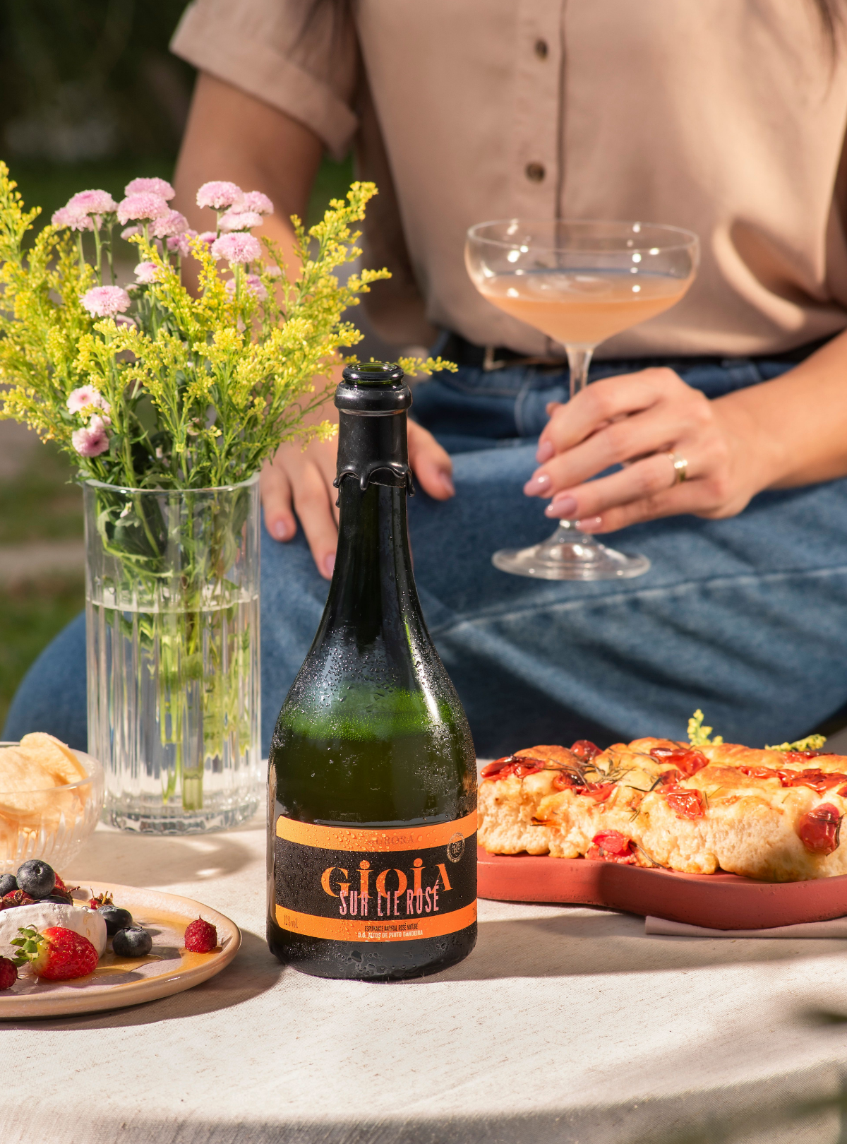 Espumante Aurora Gioia Sur Lie Rosé