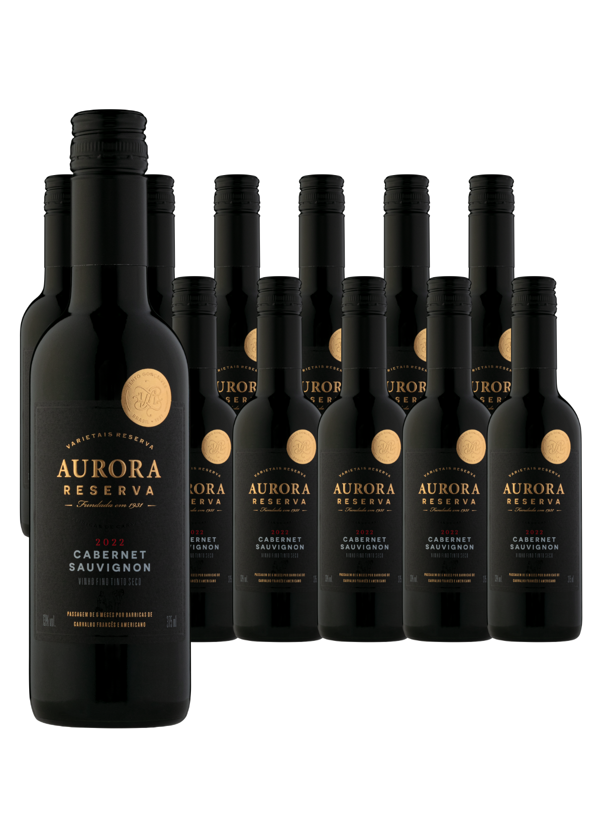 Kit Mini Vinho Aurora Reserva Cabernet