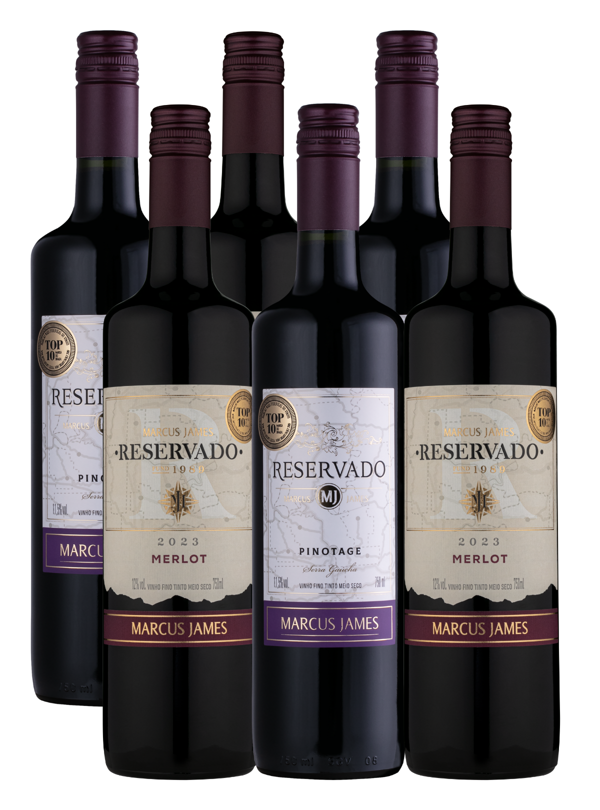 Box Marcus James Meio-Seco - 6un