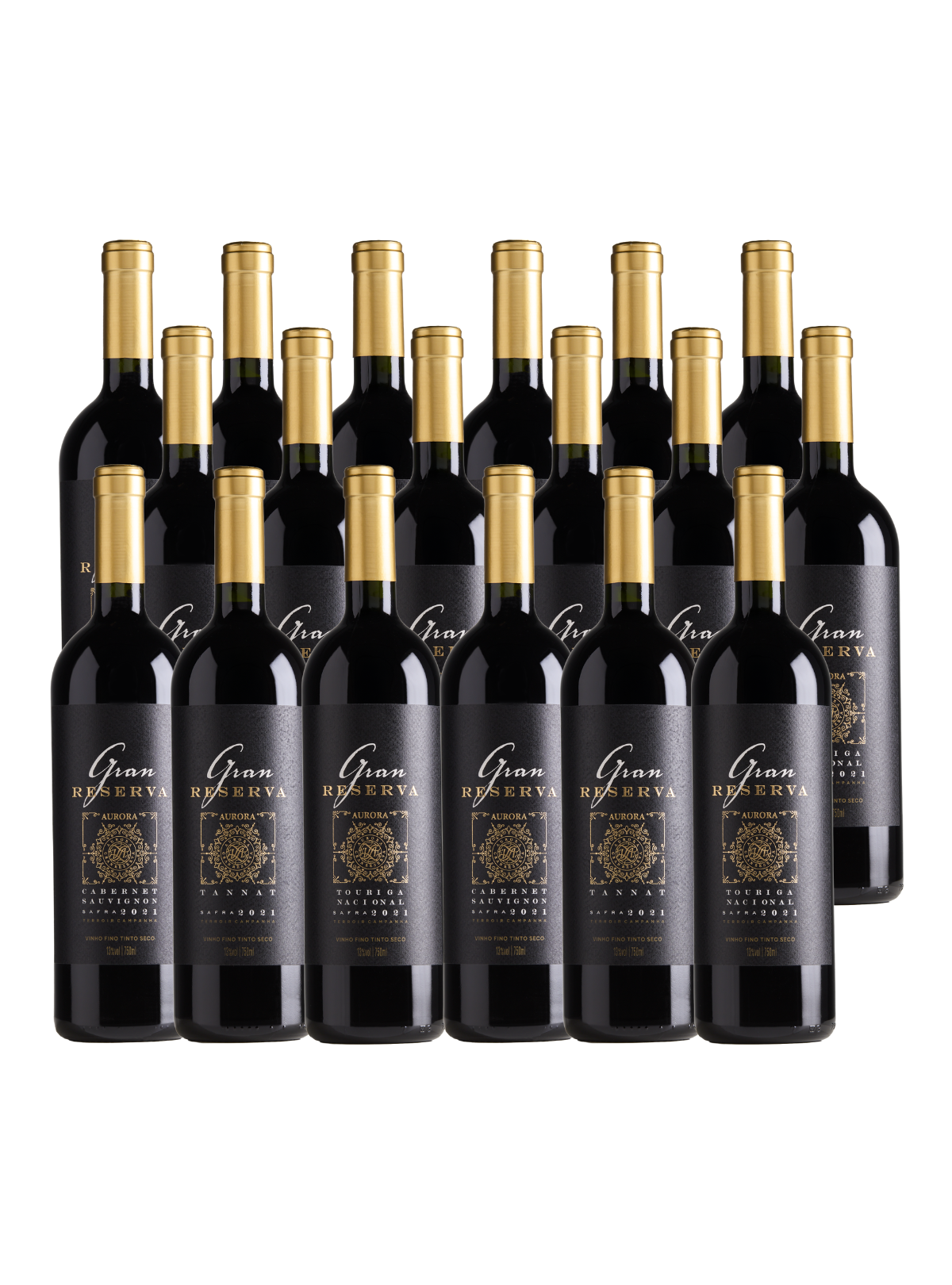 Box Aurora Gran Reserva com 18 unidades