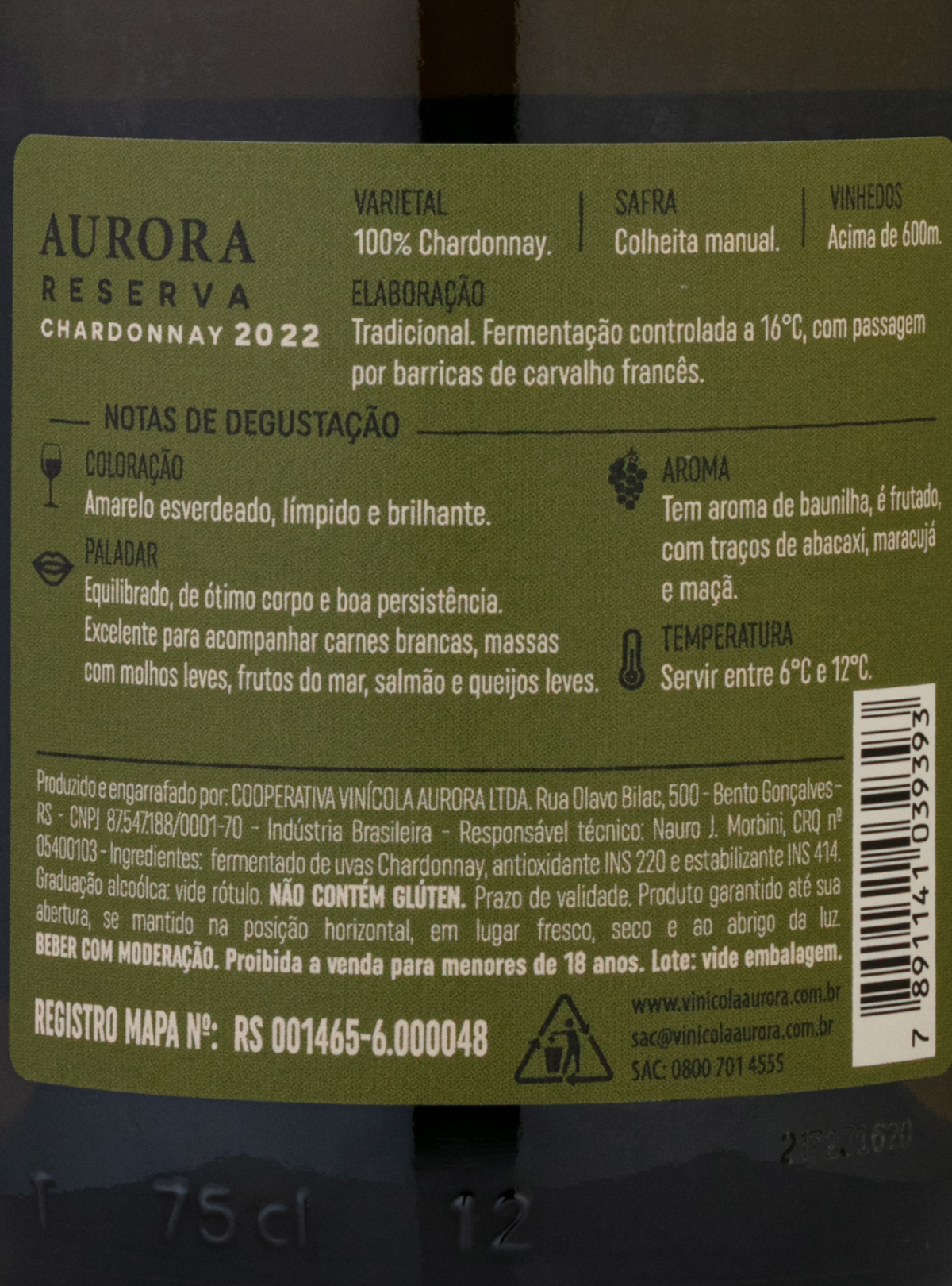 Aurora 94 Anos - Chardonnay