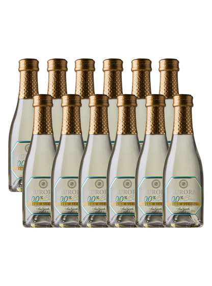 Box Aurora Mini Zero Álcool Branco 187ml – 12 Unidades