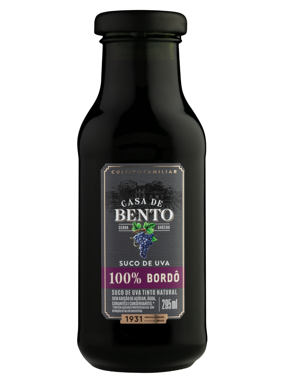 Suco de Uva Bordô Casa de Bento 295ml