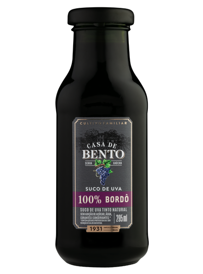 Suco de Uva Bordô Casa de Bento 295ml
