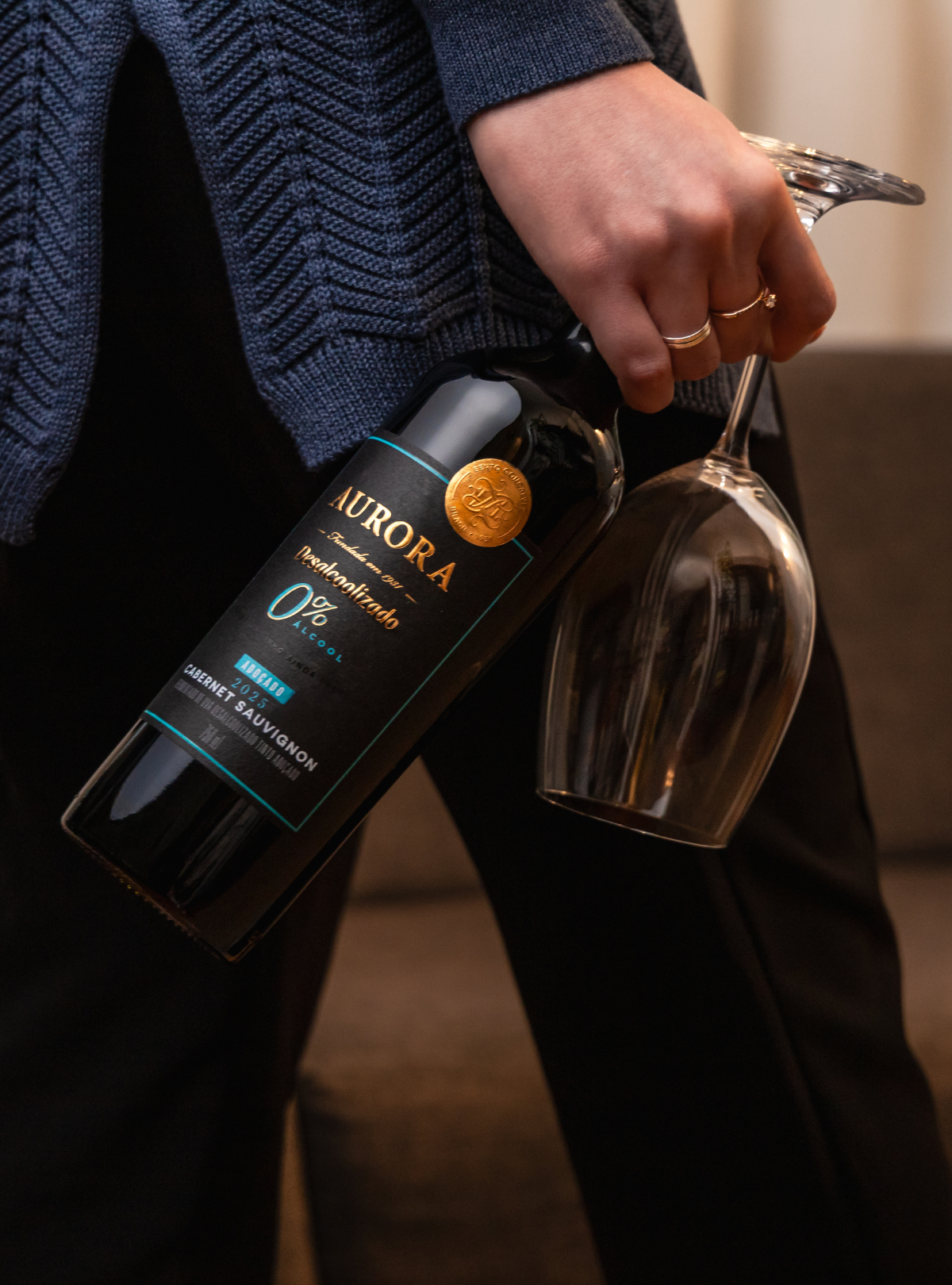 Aurora Desalcoolizado Cabernet Adoçado