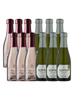 Box Aurora Mini Espumantes Moscatel Branco e Rosé 187ml – 12 Unidades