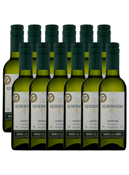 Kit Mini Vinho Marcus James Riesling 375ml - 12un