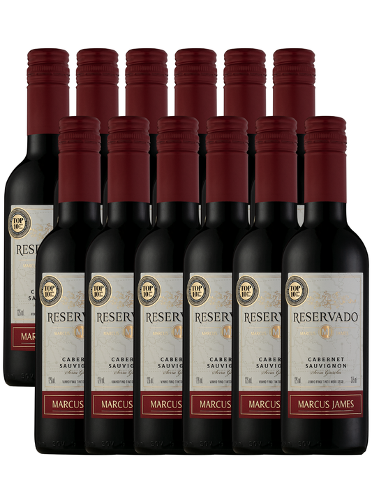 Kit Mini Vinho Marcus James Tinto Cabernet Sauvignon - 12un
