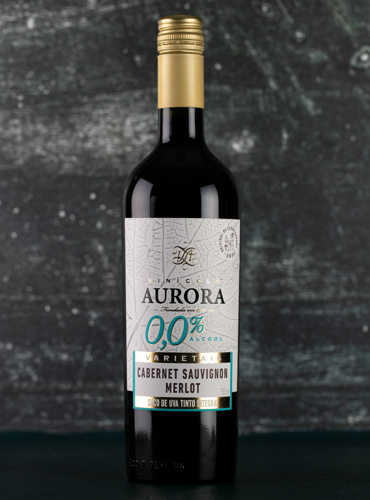 Aurora 0,00% Cabernet Sauvignon e Merlot - Zero Álcool
