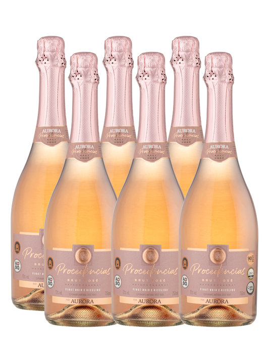 Aurora Procedências Brut Rose - 6un