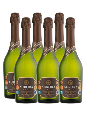 Aurora Espumante Brut Branco - 6un