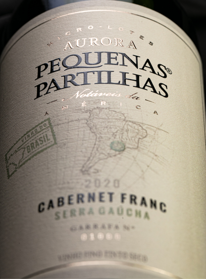 Vinho Aurora Pequenas Partilhas Cabernet Franc