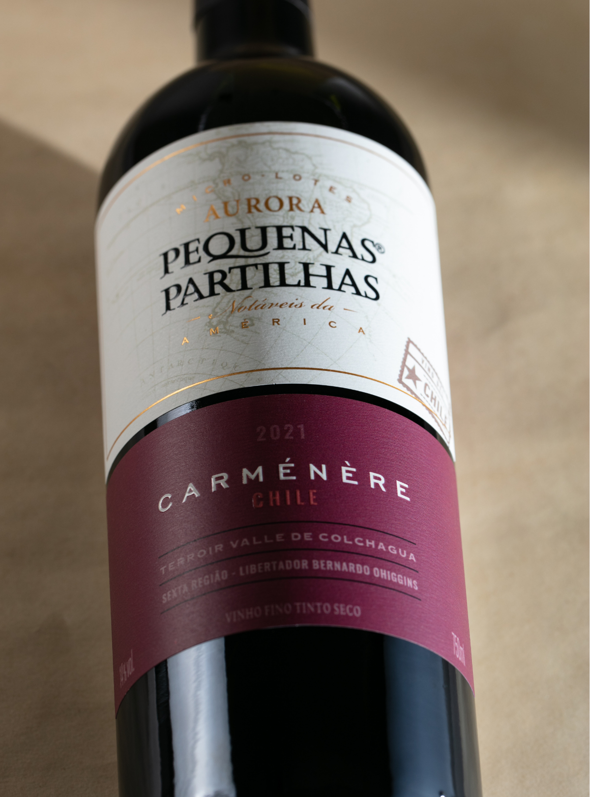 Vinho Aurora Pequenas Partilhas Carménère