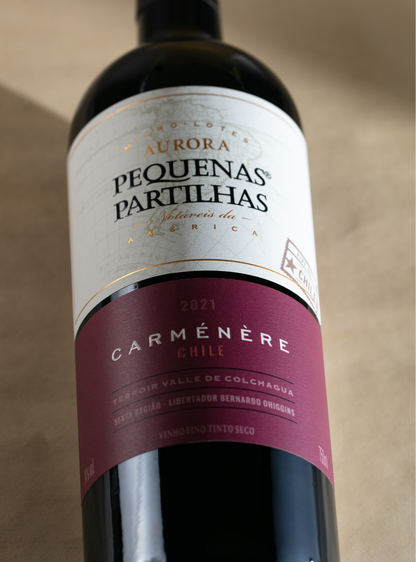 Vinho Aurora Pequenas Partilhas Carménère