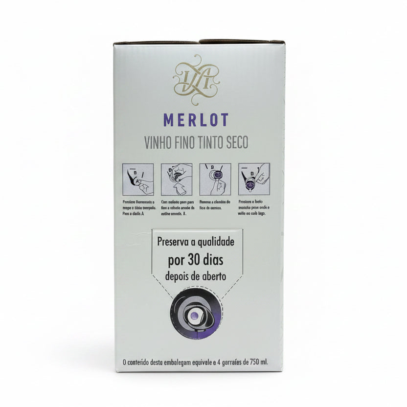 Aurora Varietal Merlot Bag In Box 3L