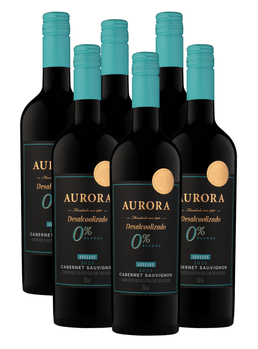 Aurora Desalcoolizado Cabernet Adoçado - 6un
