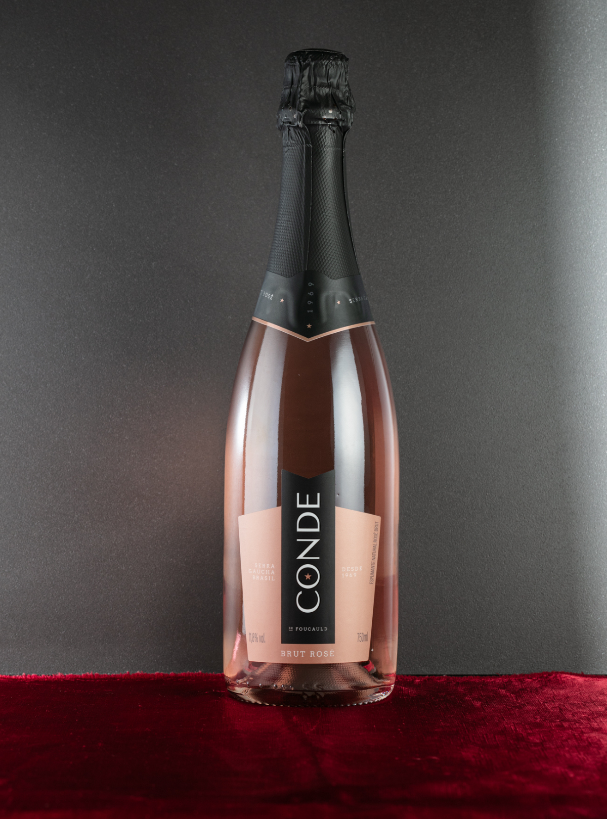 Espumante Conde de Foucauld Brut Rosé