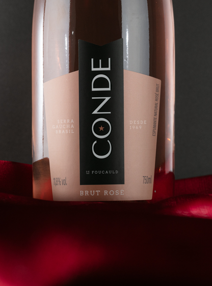 Espumante Conde de Foucauld Brut Rosé