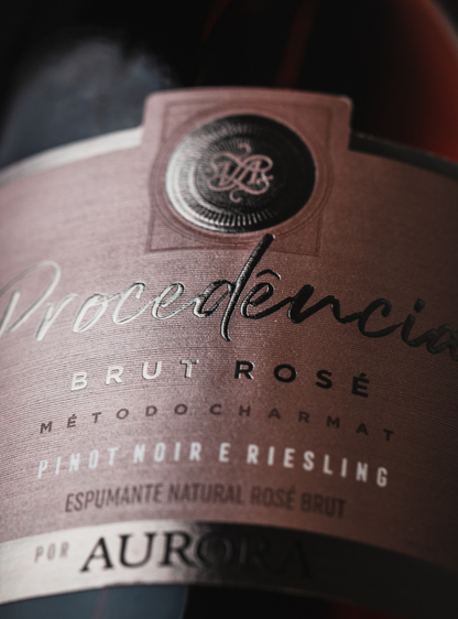 Espumante Aurora Procedências Brut Rosé
