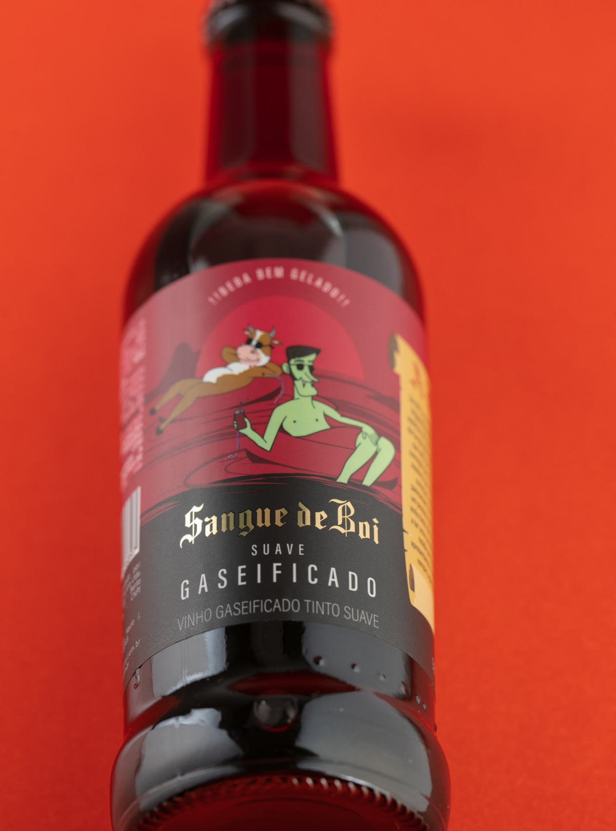 Sangue de Boi Gaseificado Tinto Suave 275ml