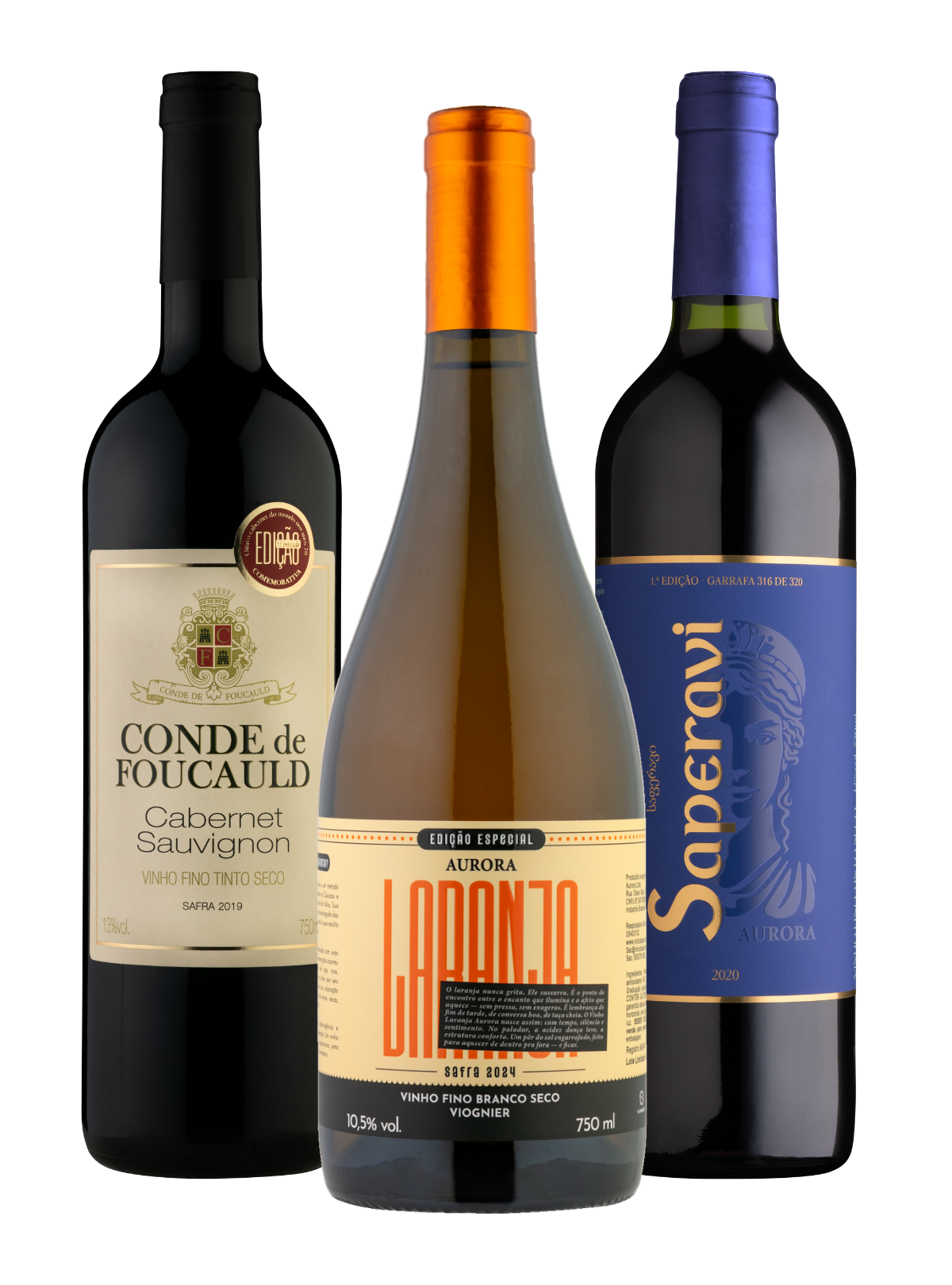 25% OFF EM VINHOS EXCLUSIVOS