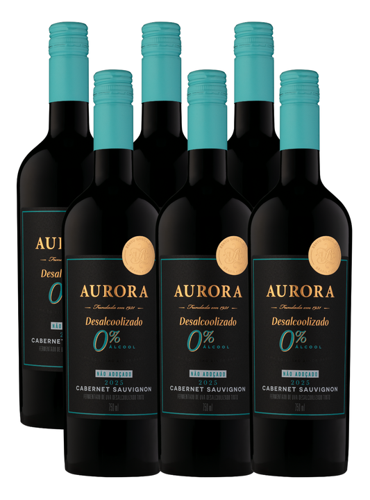 Aurora Desalcoolizado Cabernet Não Adoçado - 6un