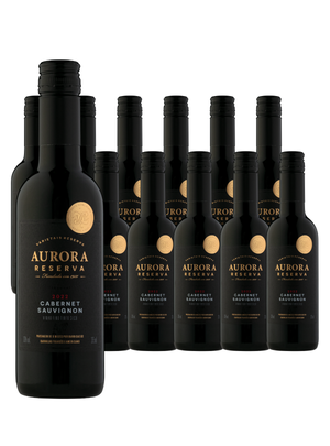 Kit Mini Vinho Aurora Reserva Cabernet - 12 un