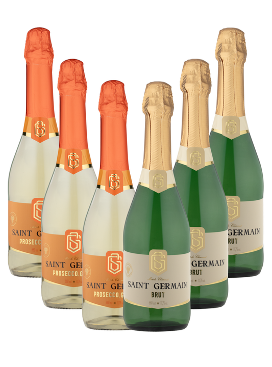 Box Saint Germain Brut e Prosecco - 6un