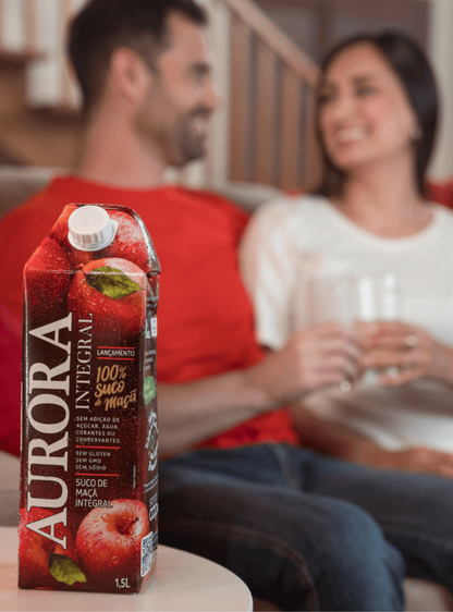 Suco Aurora Integral de Maçã 1,5L Tetra Pak