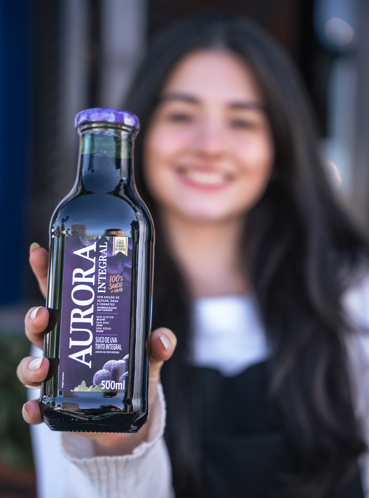 Suco Aurora Integral de Uva 500ml