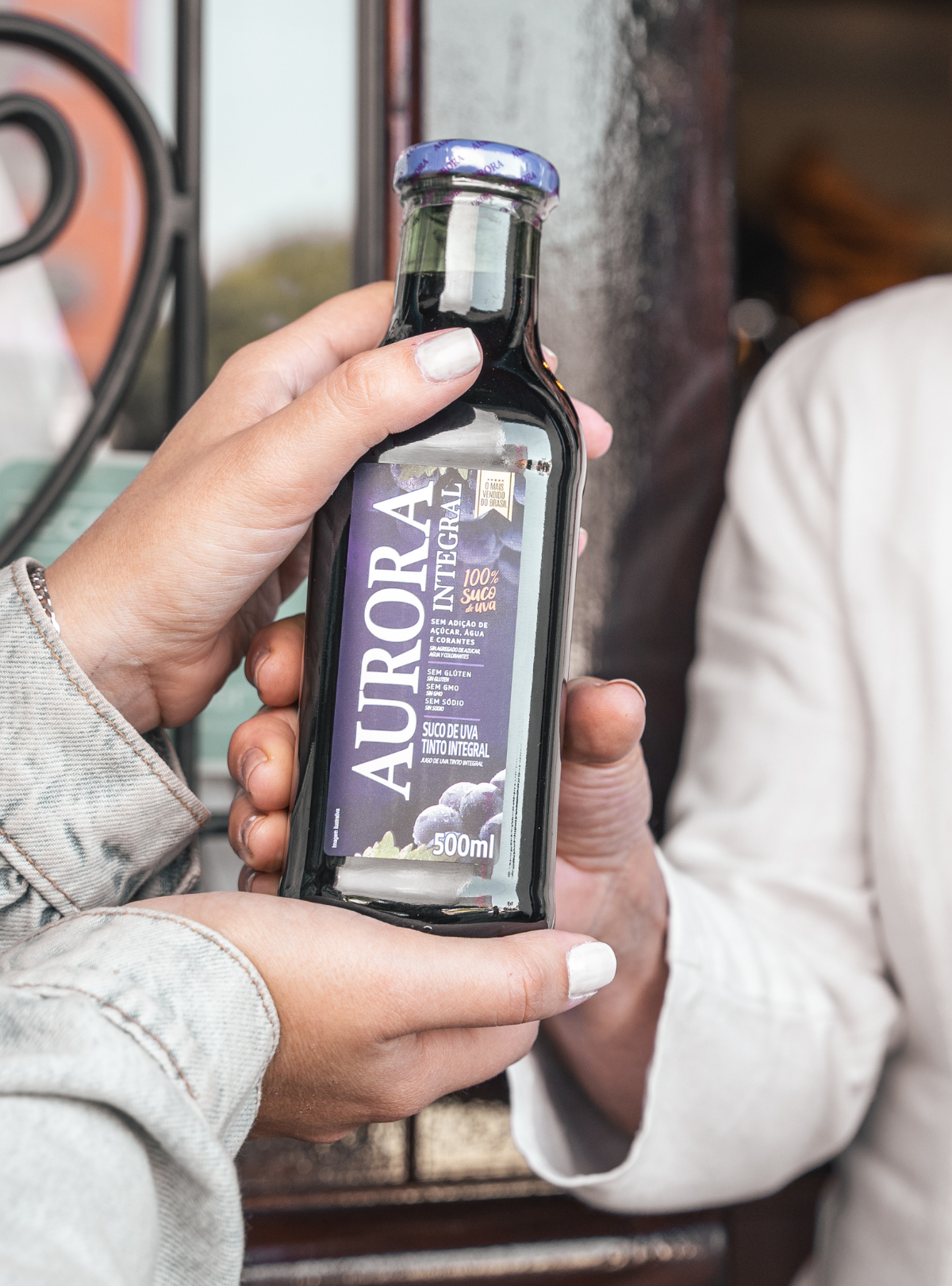 Suco Aurora Integral de Uva 500ml