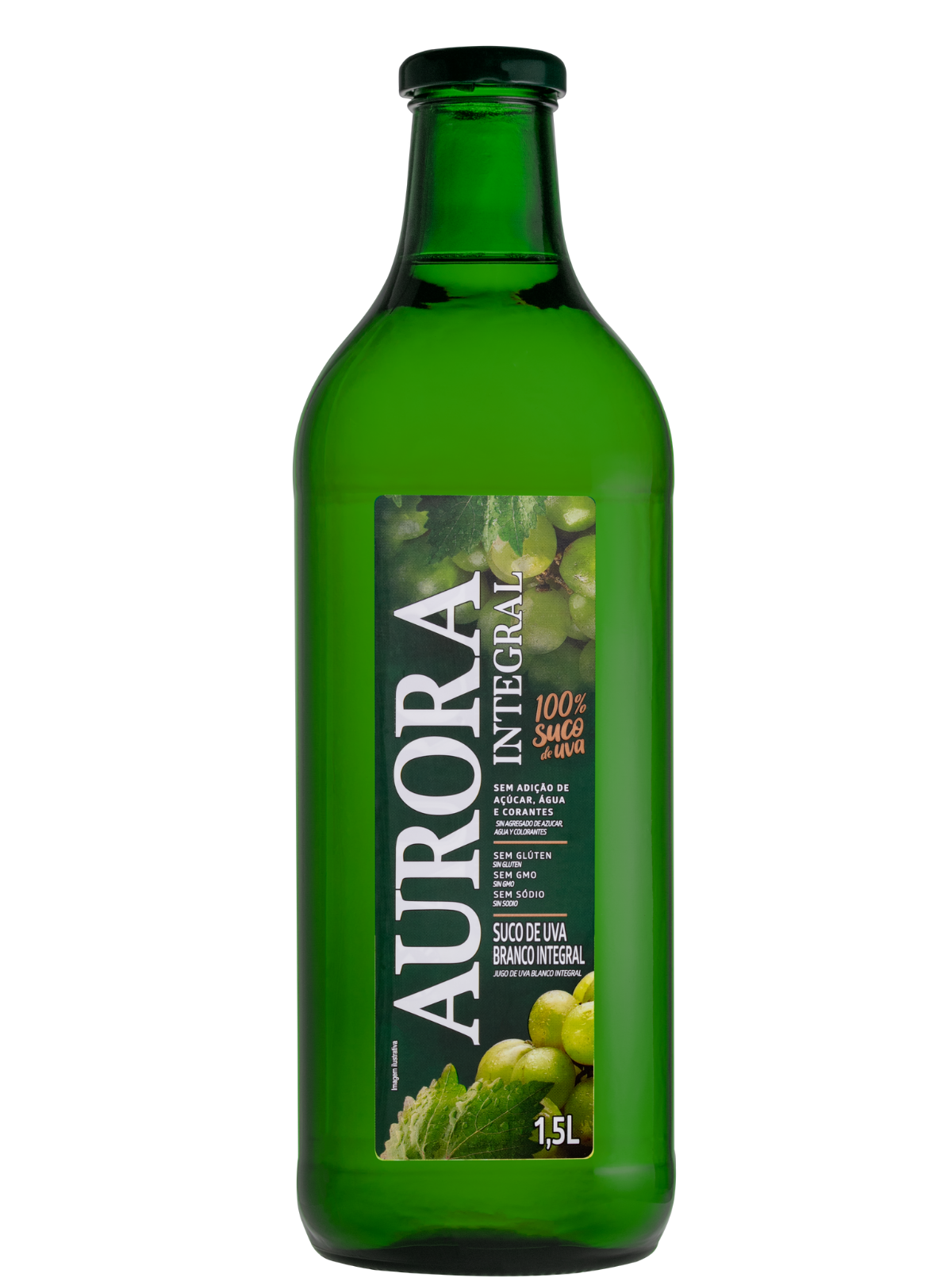 Suco Aurora Integral de Uva Branca 1,5L