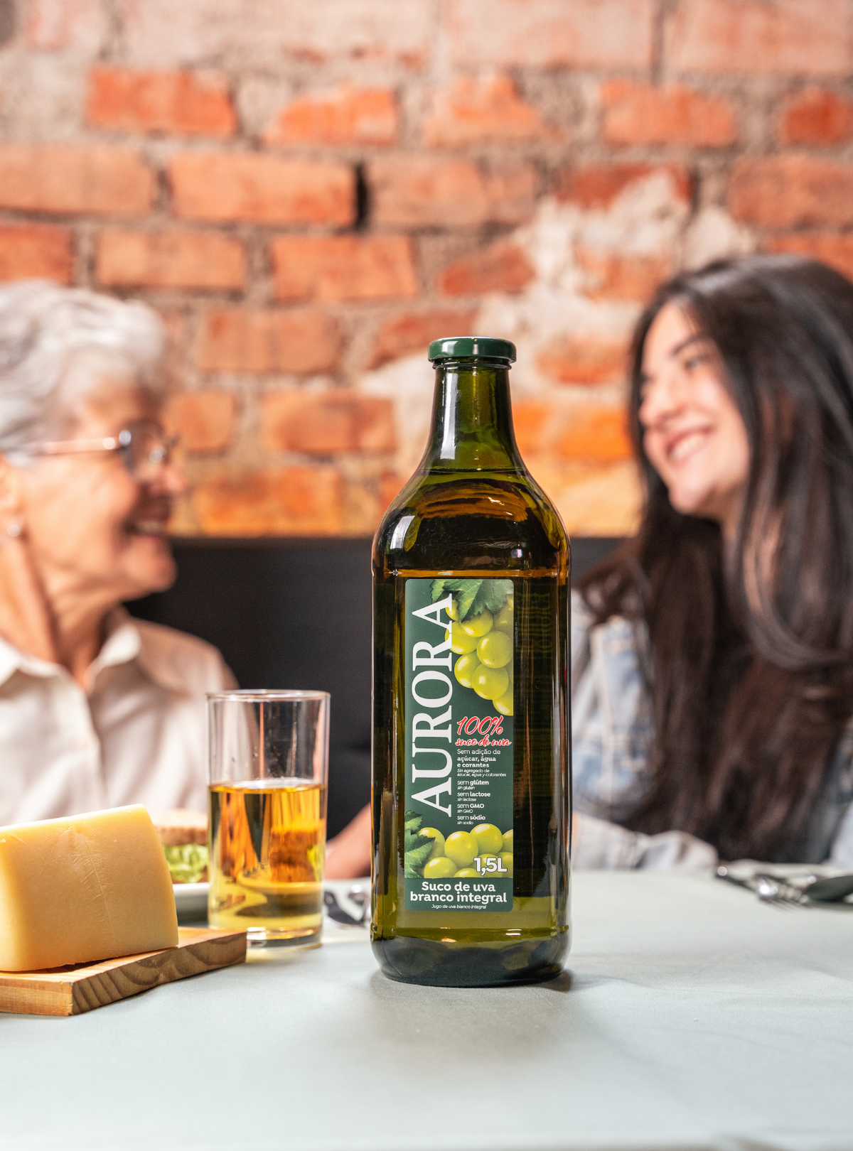 Suco Aurora Integral de Uva Branca 1,5L