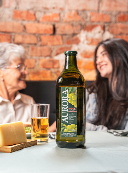 Suco Aurora Integral de Uva Branca 1,5L