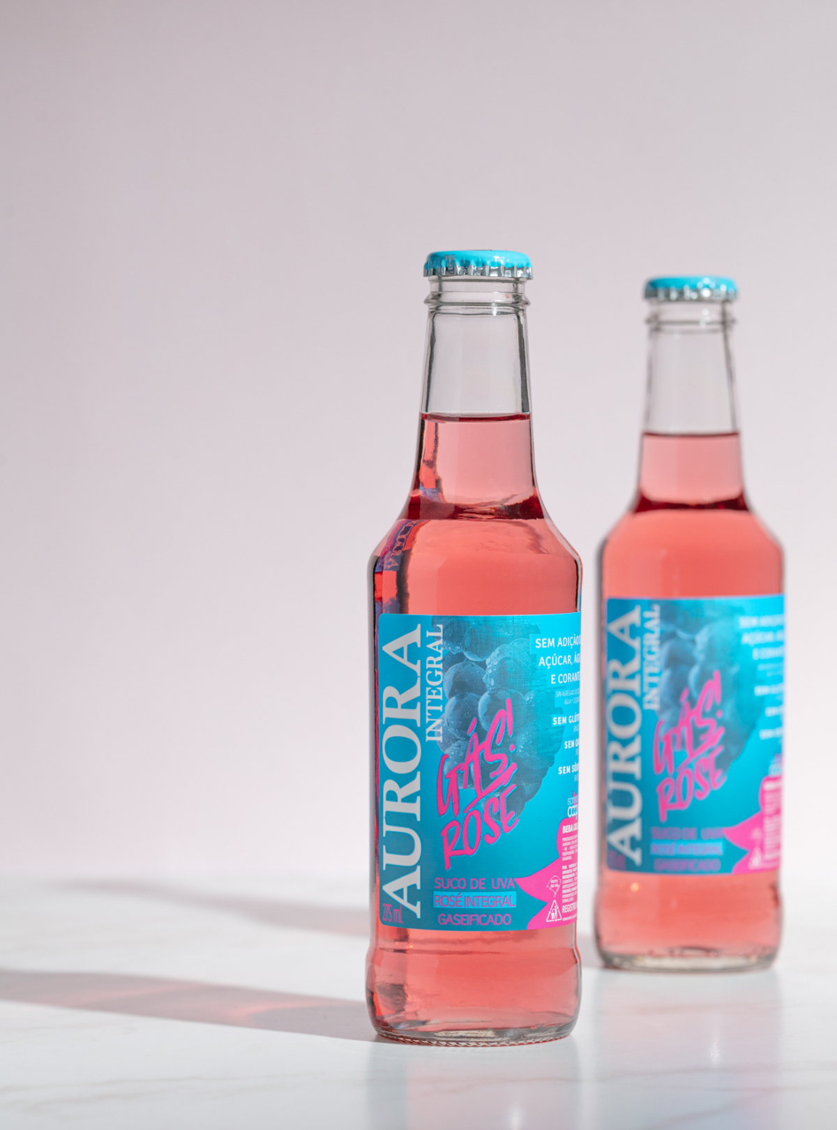 Suco de Uva Aurora Rosé Gaseificado 275ml