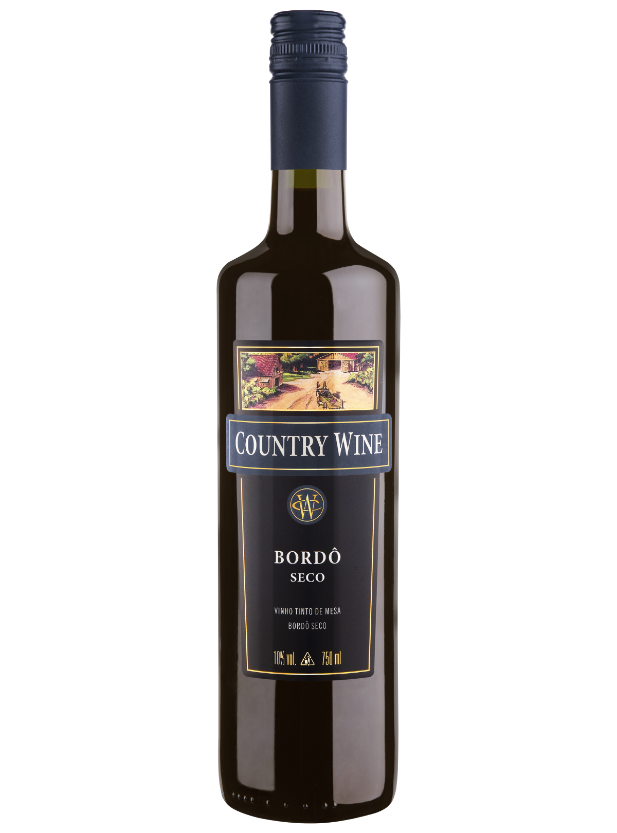 Vinho Country Wine Bordô Seco