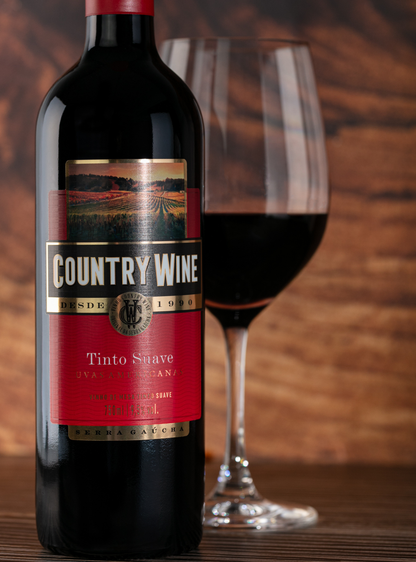 Vinho Country Wine Tinto Suave