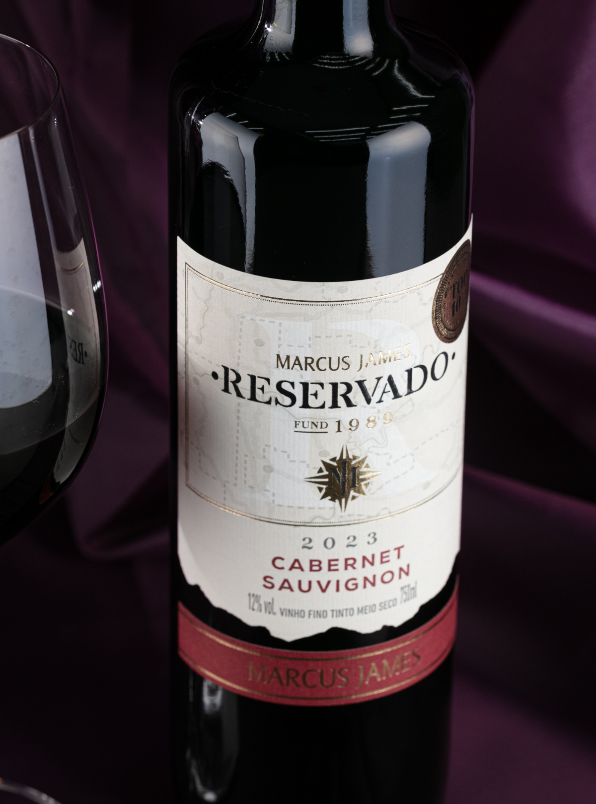 Vinho Marcus James Cabernet Sauvignon | Vinícola Aurora Vinho Marcus James Cabernet Sauvignon | Vinícola Aurora