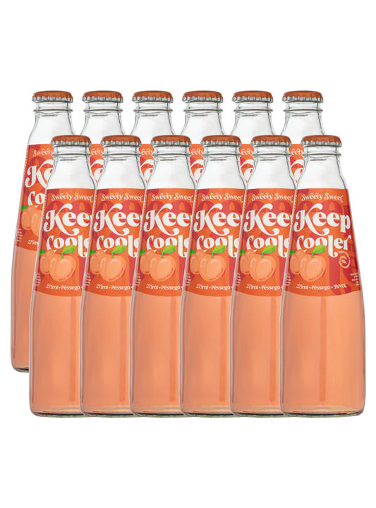 Kit Keep Cooler Pêssego Garrafa com 12 unidades