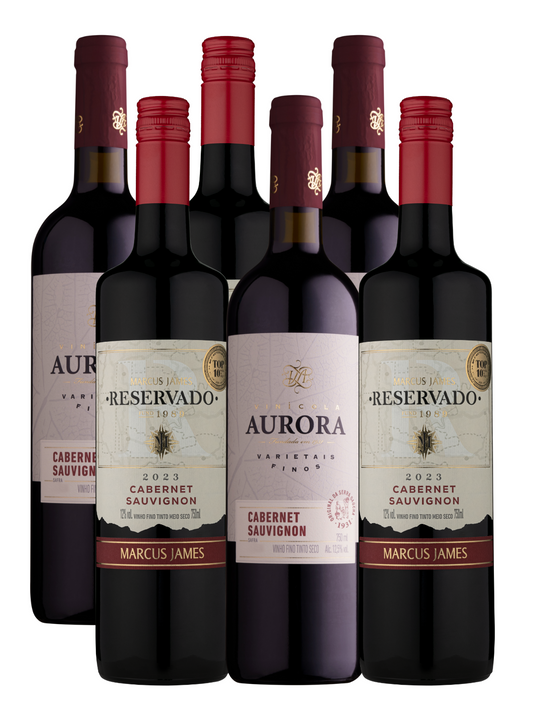 Box Varietal E Marcus James Cabernet Sauvignon - 6un